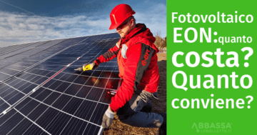 fotovoltaico eon quanto conviene quanto costa